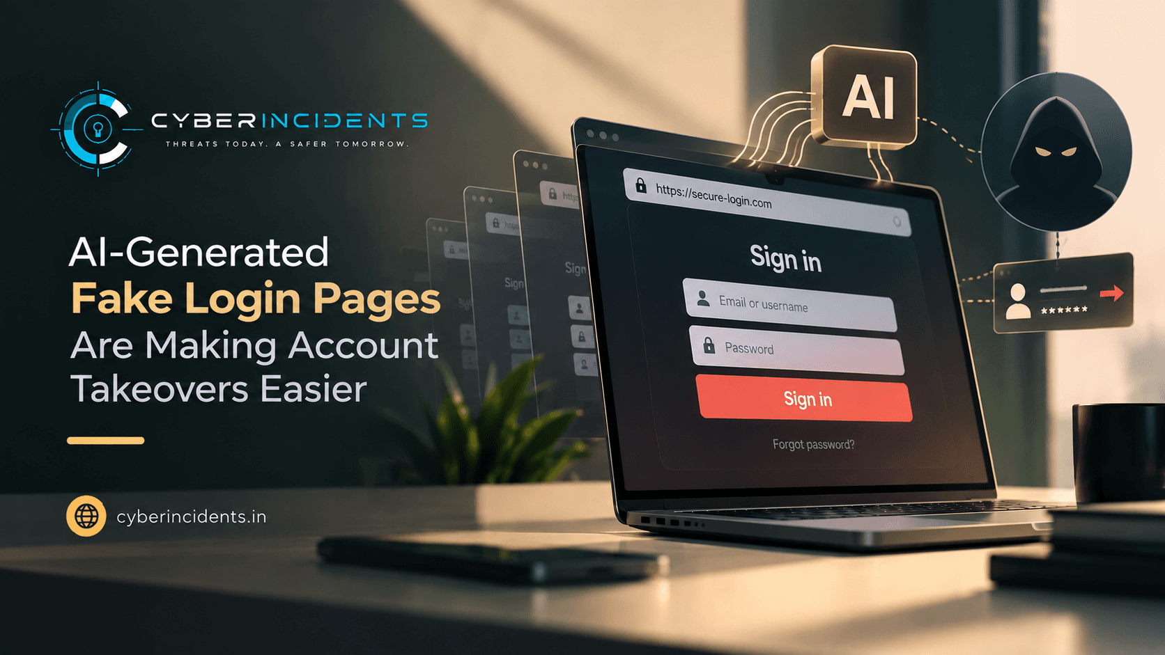 AI-Generated Fake Login Pages Are Making Account Takeovers Easier