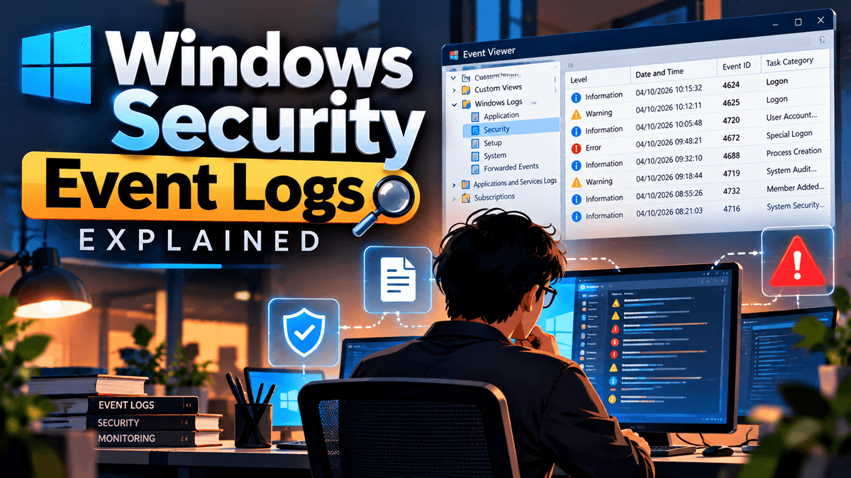 Windows Security Event Logs Explained | CyberIncidents
